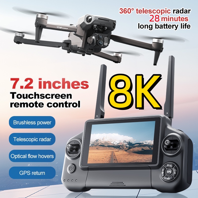Drone Camera With Gimbal - Drone RC con Gimbal a 3