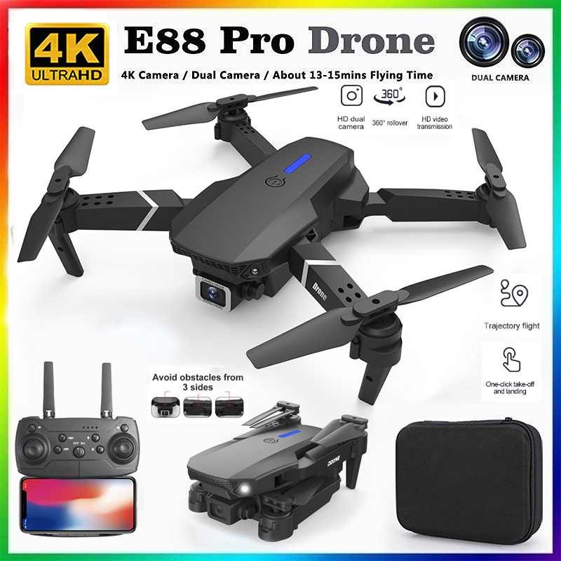 Drone Camera Wide Angle - 2026 NUOVO E88 Drone RC Professionale