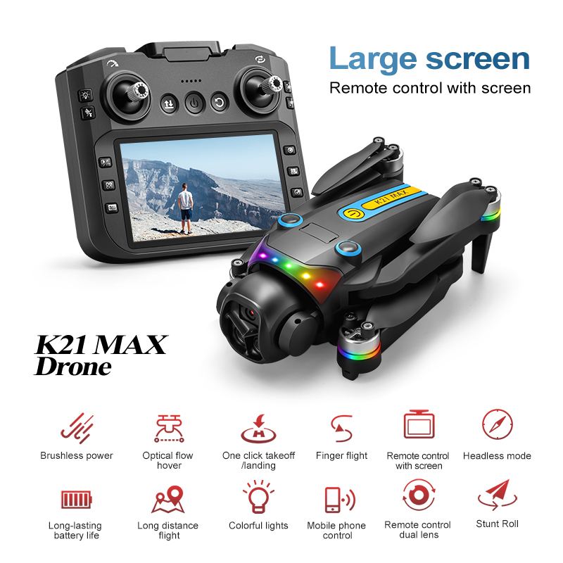 Drone Camera Wide Angle - Drone Aereo Elettrico per Esterni con