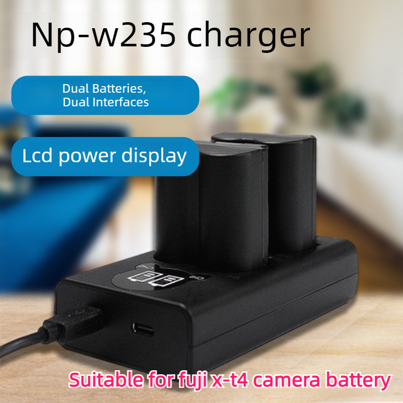 Drone Camera Action - 2200mAh NP-W235 NP W235 Batteria LCD