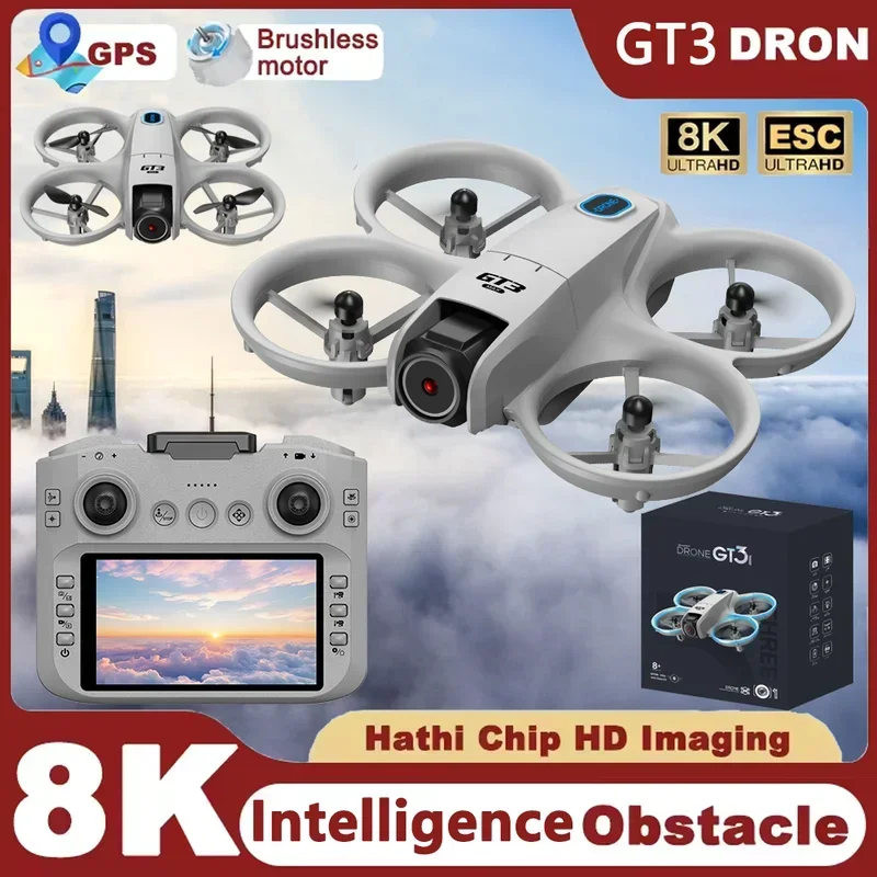 Drone Camera With Gimbal - GT3 Mini NUOVO Drone Rc Quadcopters