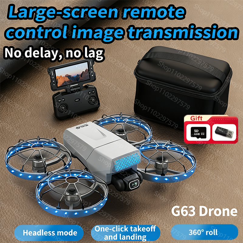 Drone Camera Vlog - G63 RC Aereo WIFI Sensore di