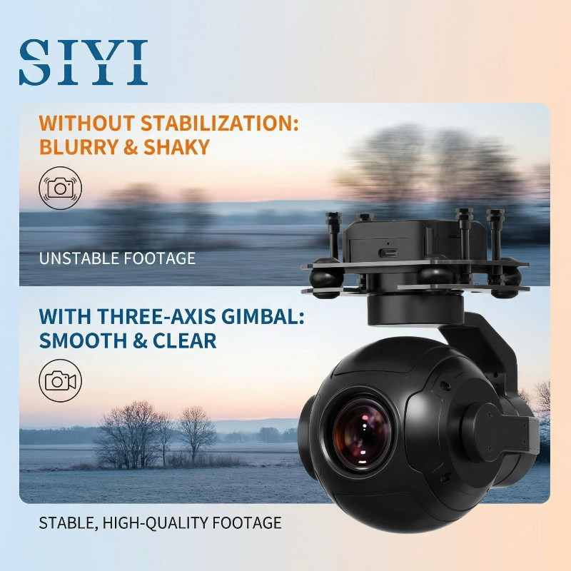 Drone Camera Thermal - Telecamera Gimbal per Drone SIYI ZR10