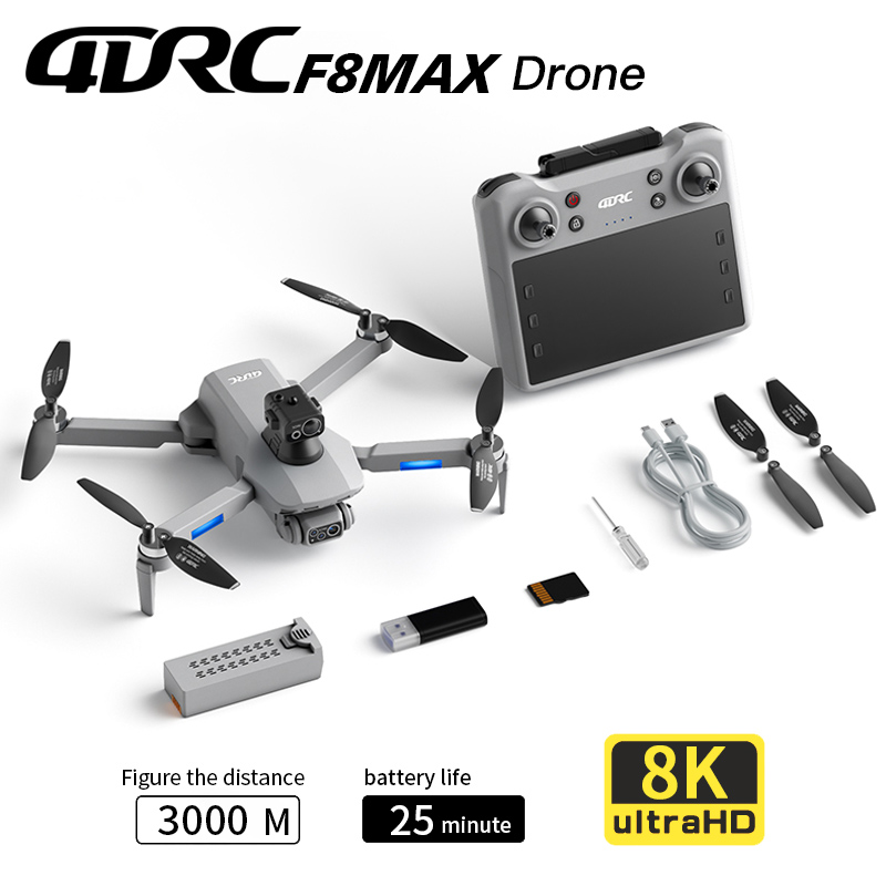 Drone Camera Professional - F8 MAX GPS Drone Professionale 8K