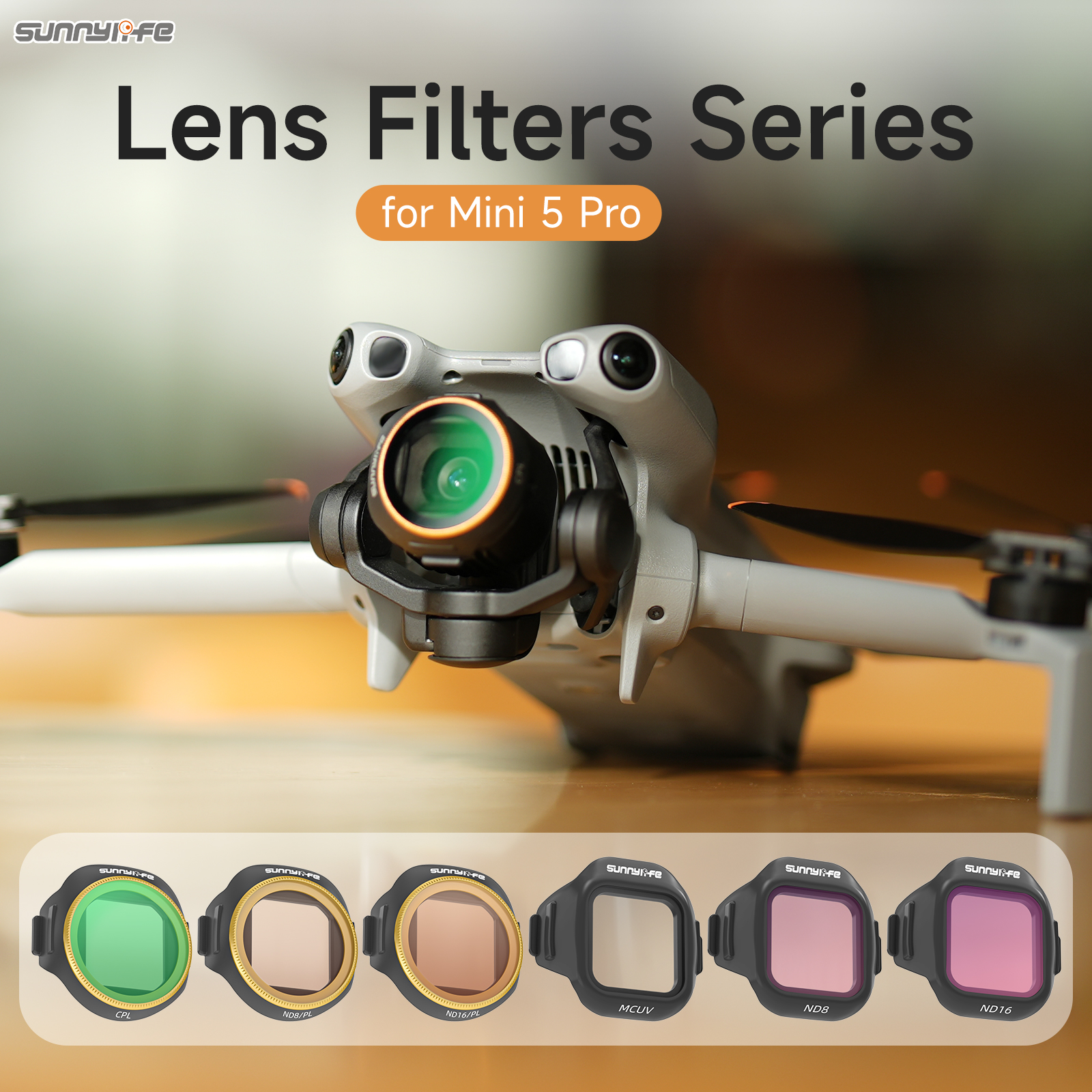 Drone Camera Filter - Sunnylife Obiettivo Per Mini 5 Pro