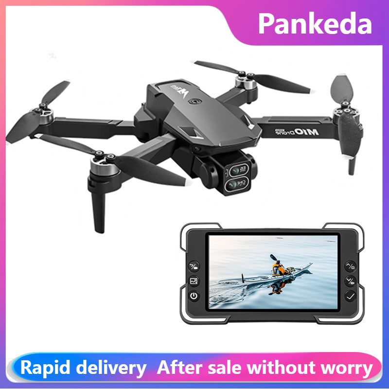 Drone Camera With Gimbal - Drone con Telecamera M10, Telecomando con