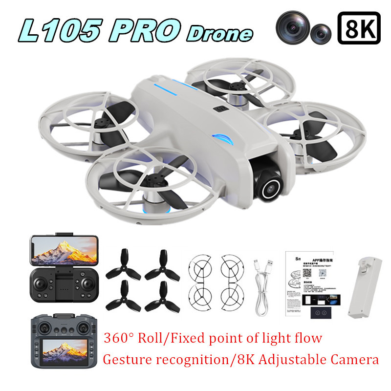 Drone Camera Professional - Drone L105 PRO con Doppia Lente