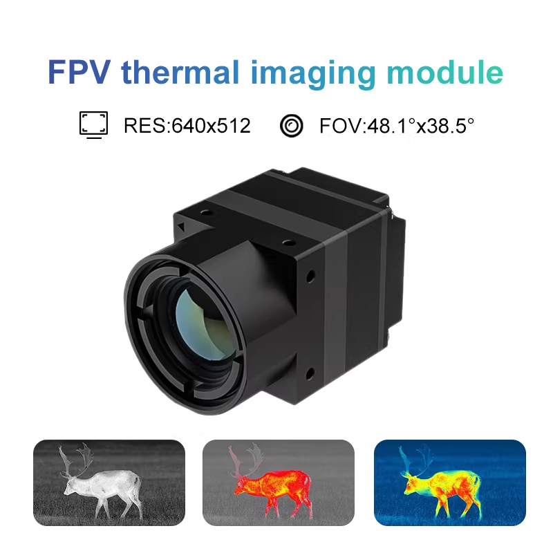 Drone Camera Thermal - Telecamera Termica FPV con Interfaccia CVBS