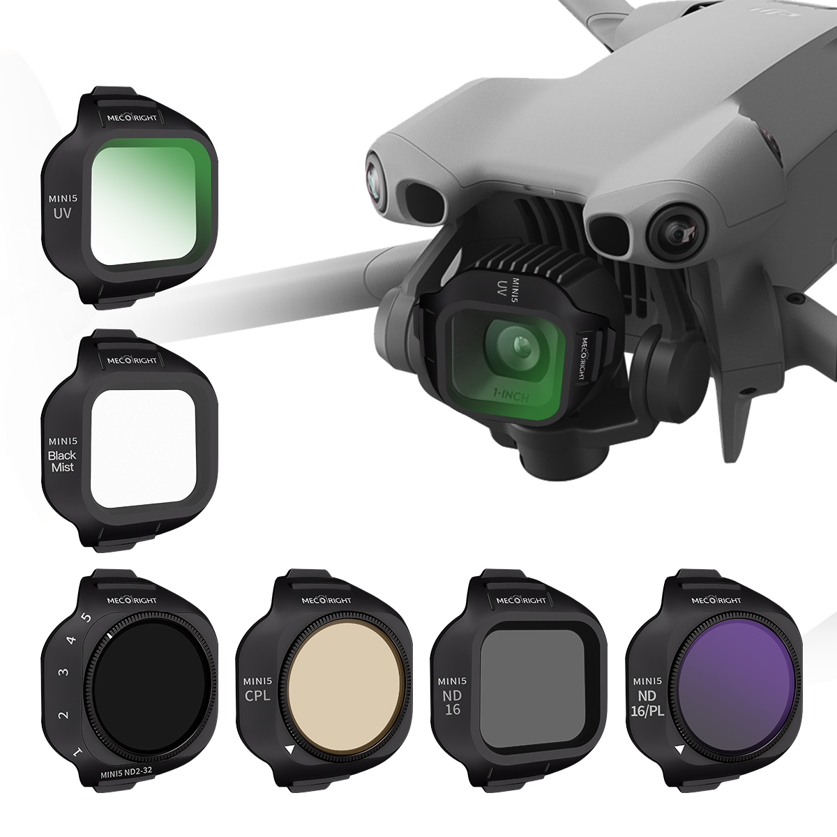 Drone Camera Filter - Set di Filtri Mecoright per DJI