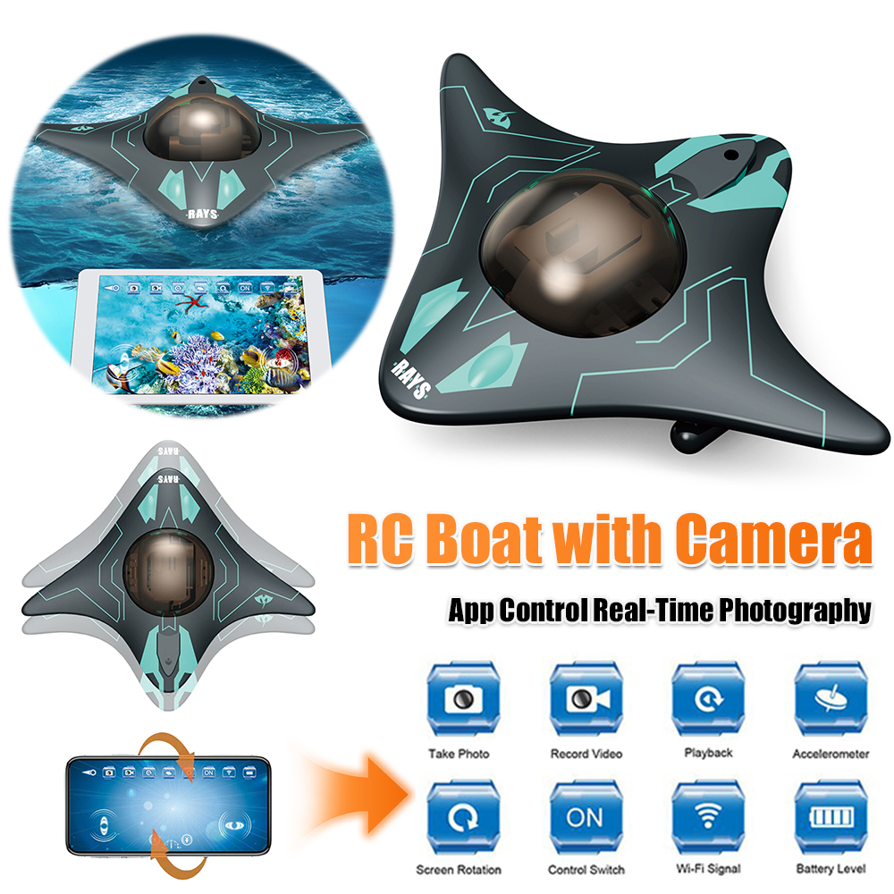 Barca RC con Telecamera e Cont - Drone Camera Waterproof recensione e prezzo