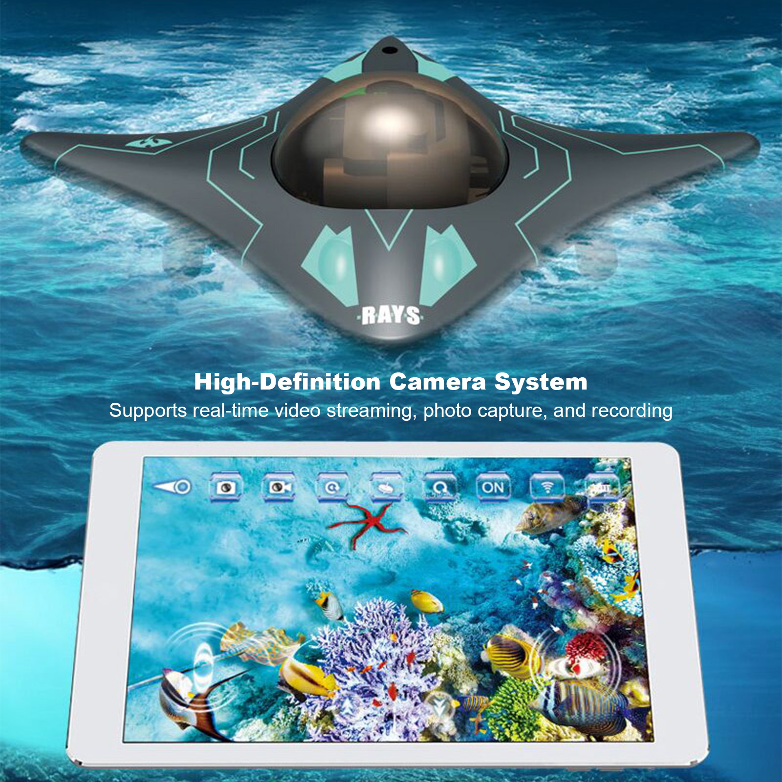 Barca RC con Telecamera e Cont - Drone Camera Waterproof recensione e prezzo