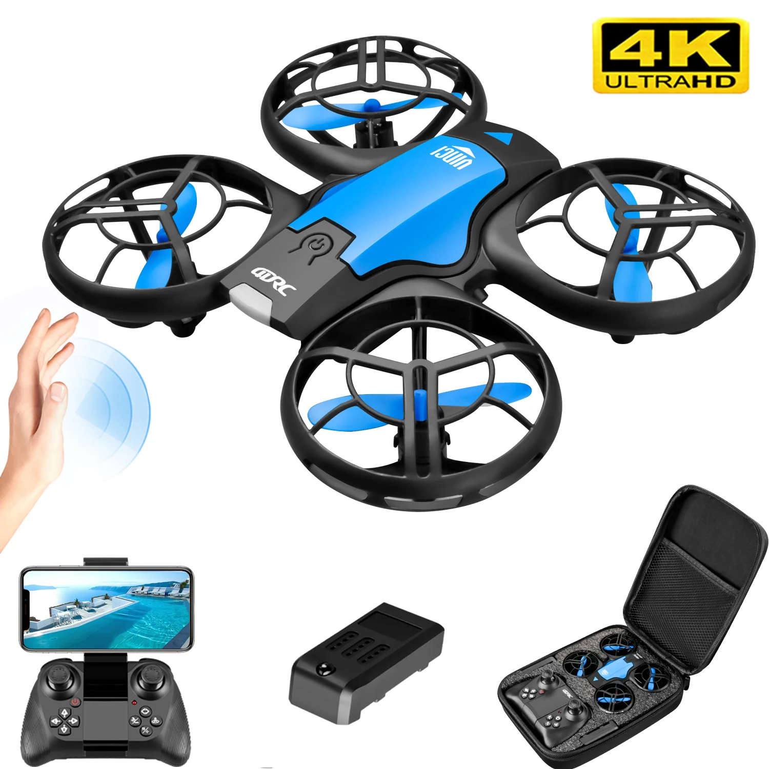 Nuovo Mini Drone V8 con Teleca - Drone Camera Wide Angle recensione e prezzo