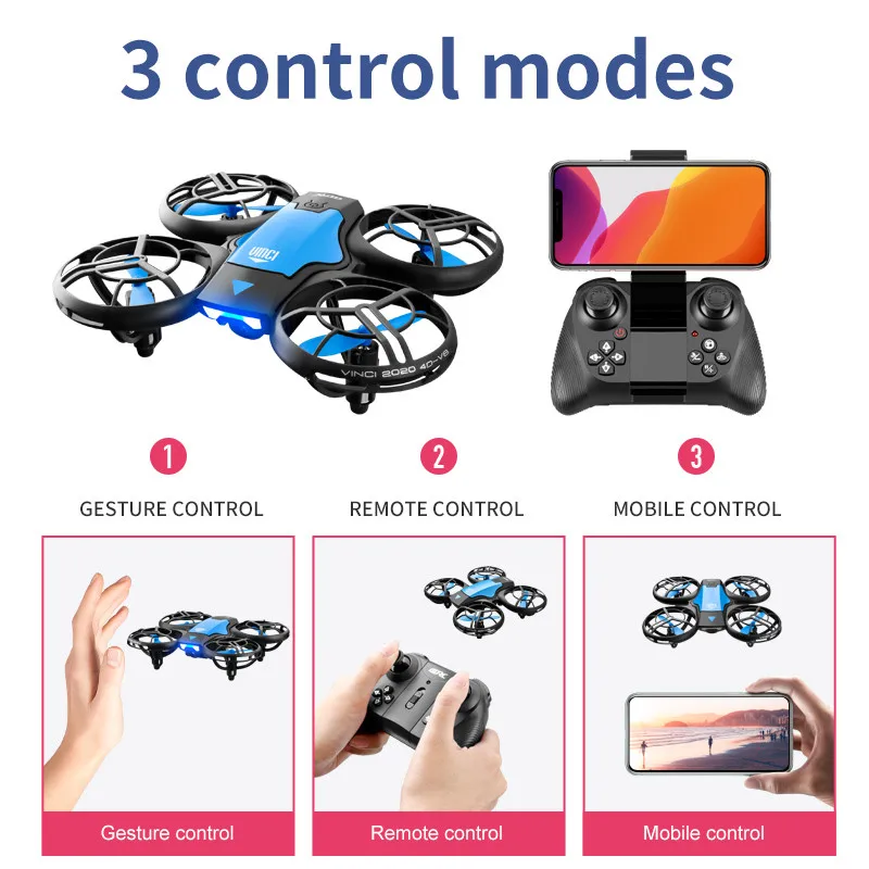 Nuovo Mini Drone V8 con Teleca - Drone Camera Wide Angle recensione e prezzo