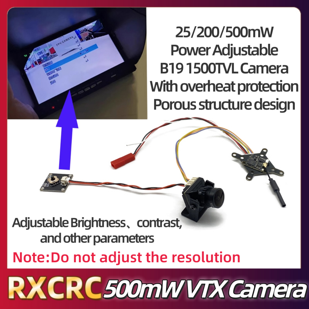 RXCRC FPV 5.8G Modulo 48CH 500 - Drone Camera Lens recensione e prezzo