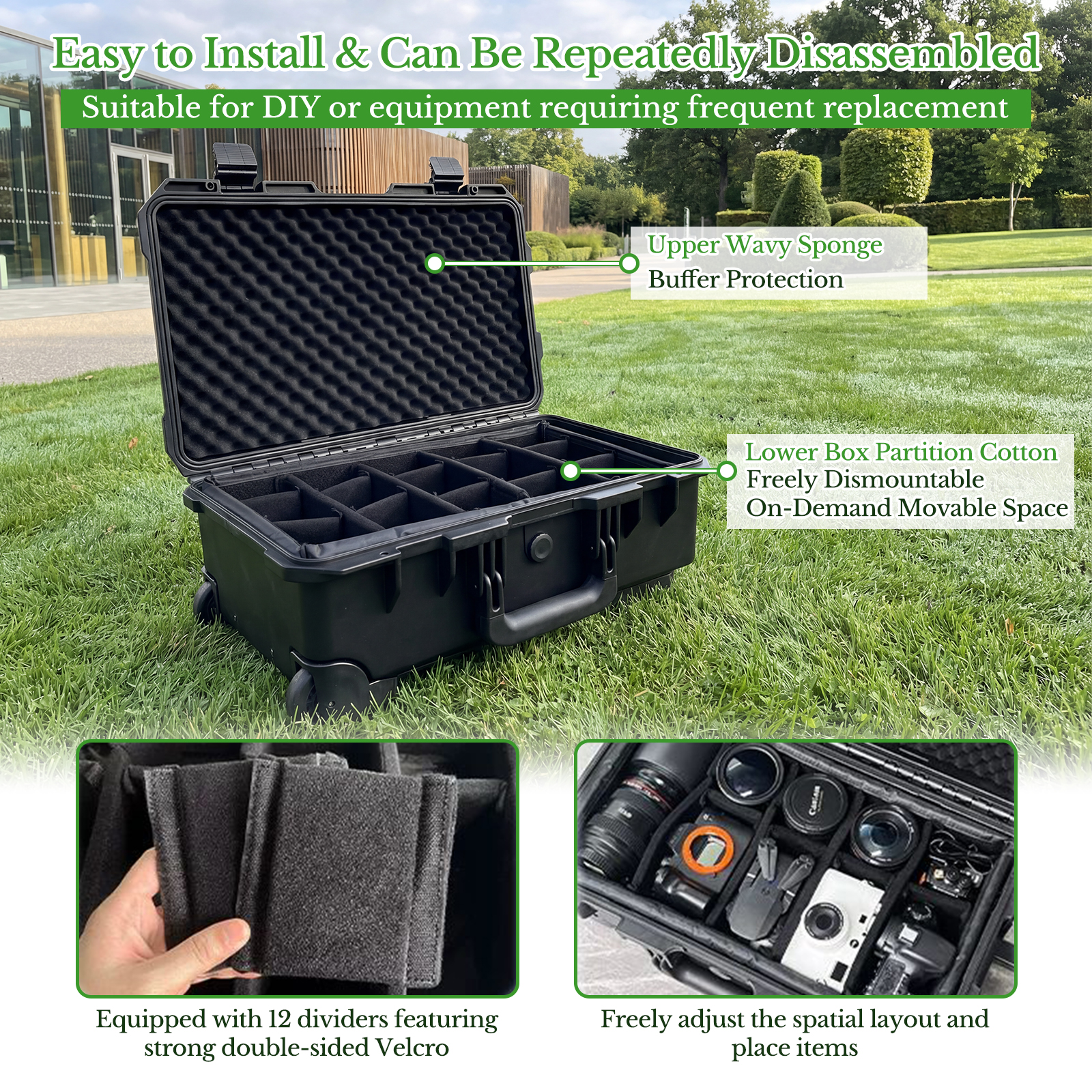 Valigia Professionale Grande e - Drone Camera Waterproof recensione e prezzo
