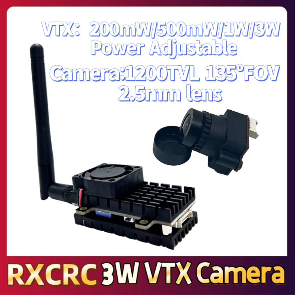 Trasmettitore video VTX RXCRC  - Drone Camera Lens recensione e prezzo