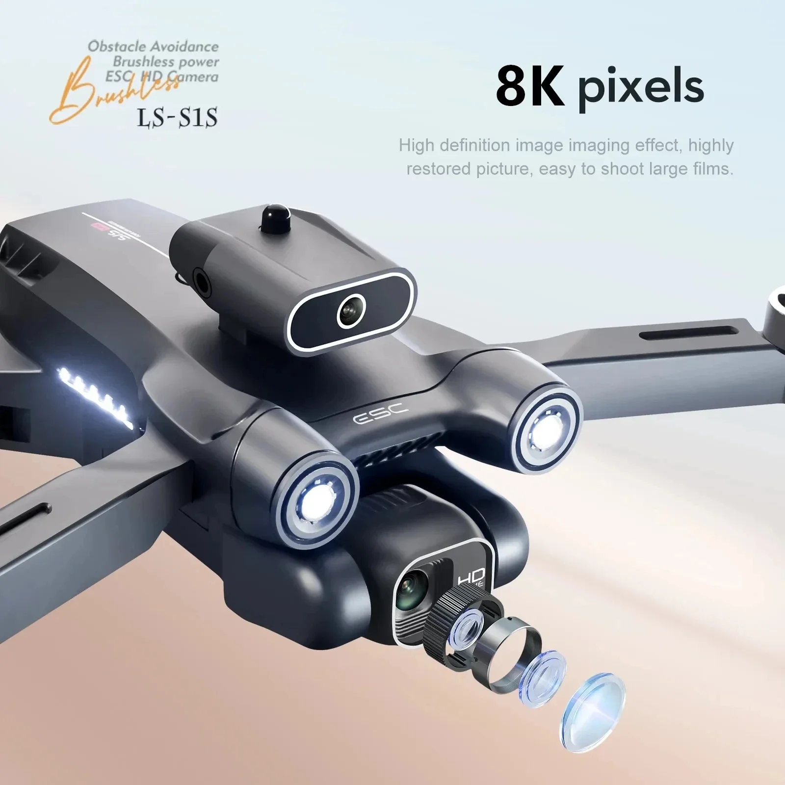 Nuovo S1S 5G GPS Drone Camera  - Drone Camera Professional recensione e prezzo