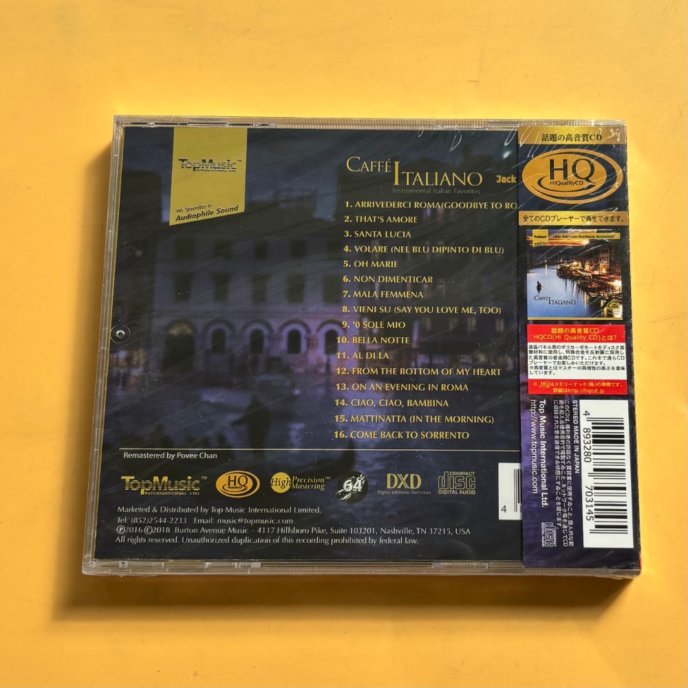 CD di musica italiana al caffè - Drone Camera Stabilized recensione e prezzo