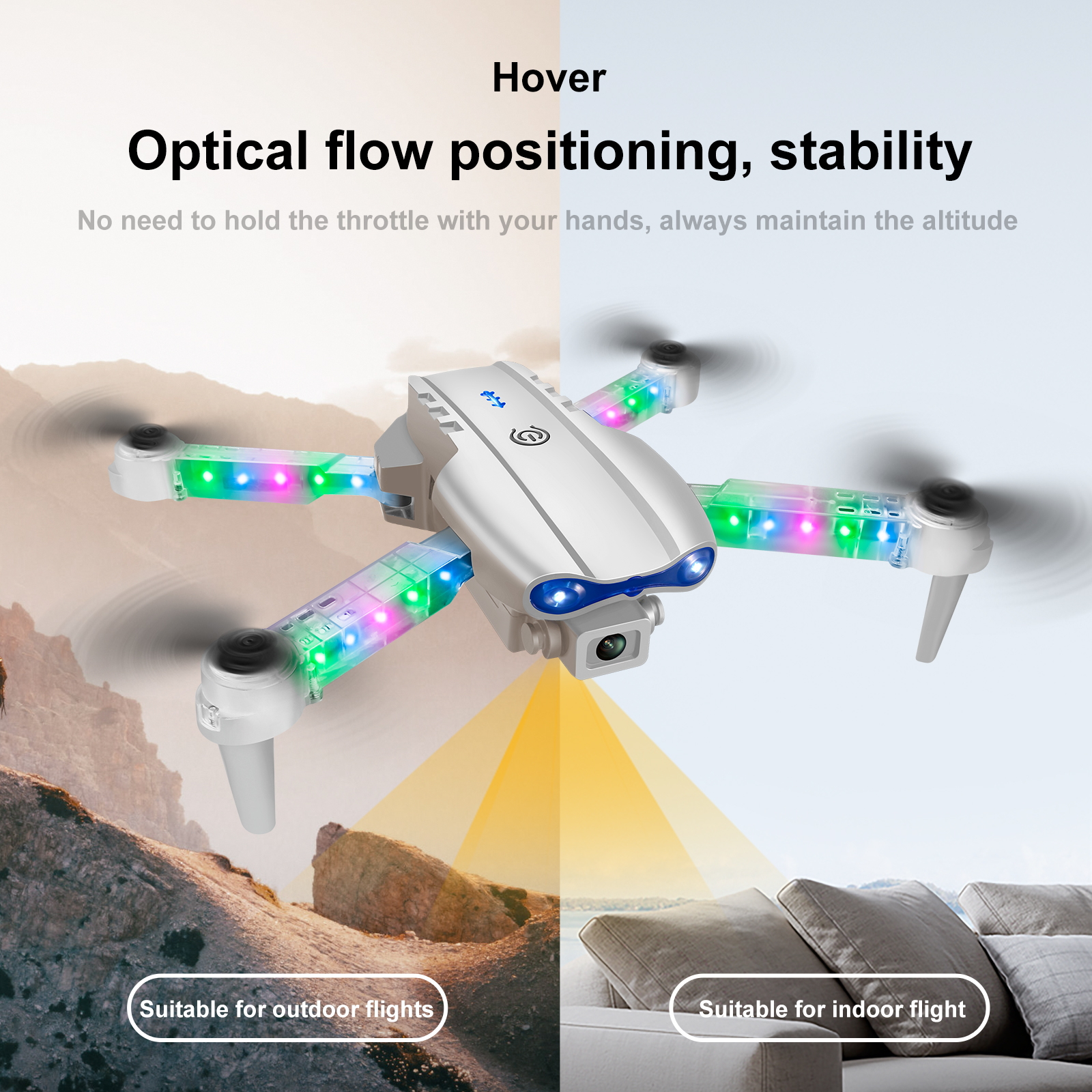 2025 Nuovo quadricottero RC E8 - Drone Camera Hd recensione e prezzo