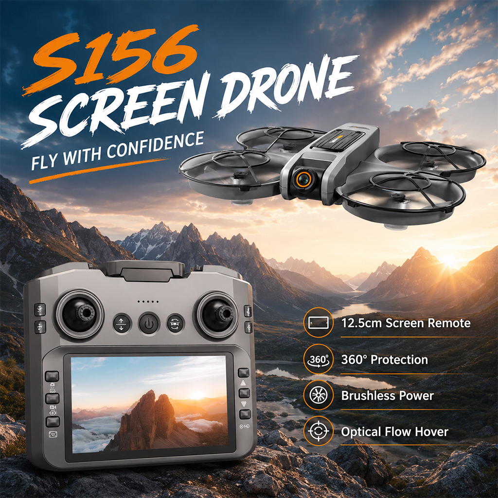 Drone RC ZNLYRION S156 con Dop - Drone Camera Mount recensione e prezzo
