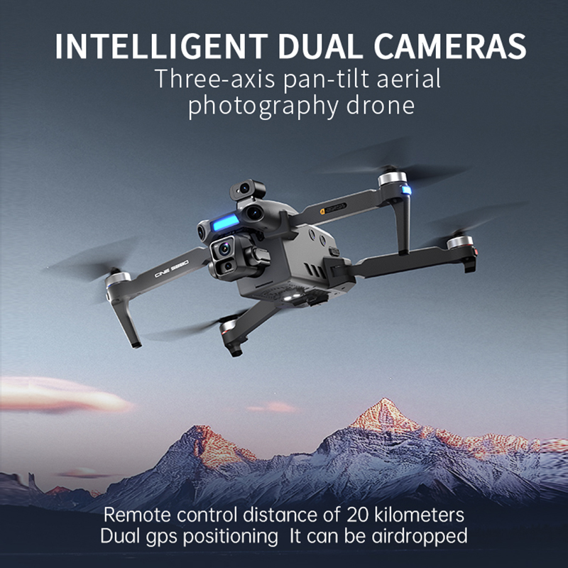 Nuovo Drone 2026 con Doppia Fo - Drone Camera With Gimbal recensione e prezzo