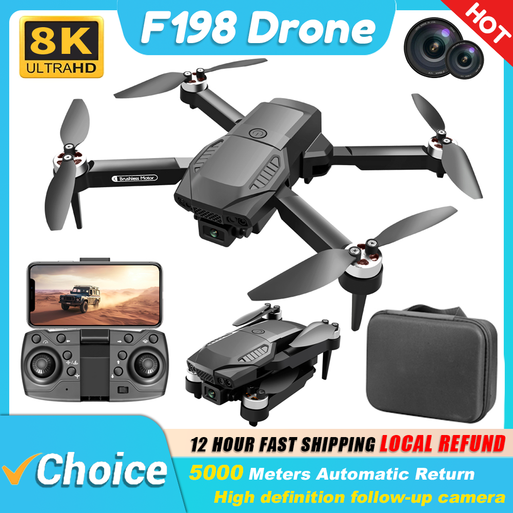Nuovo F198 Drone Professionale - Drone Camera Wide Angle recensione e prezzo