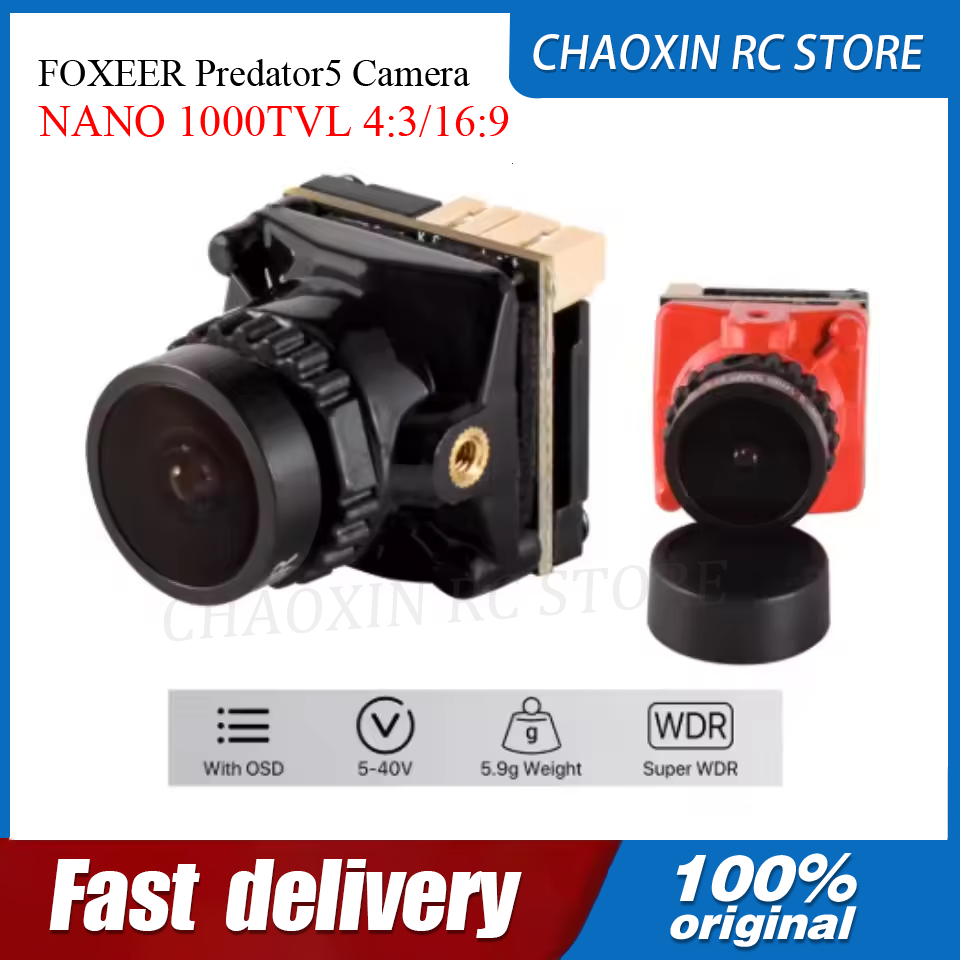 FOXEER Predator5 Fotocamera NA - Drone Camera Lens recensione e prezzo