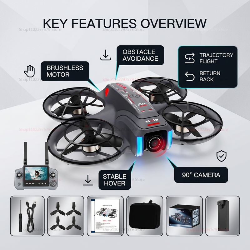 Nuovo Drone AE21 2026 con Foto - Drone Camera With Gimbal recensione e prezzo