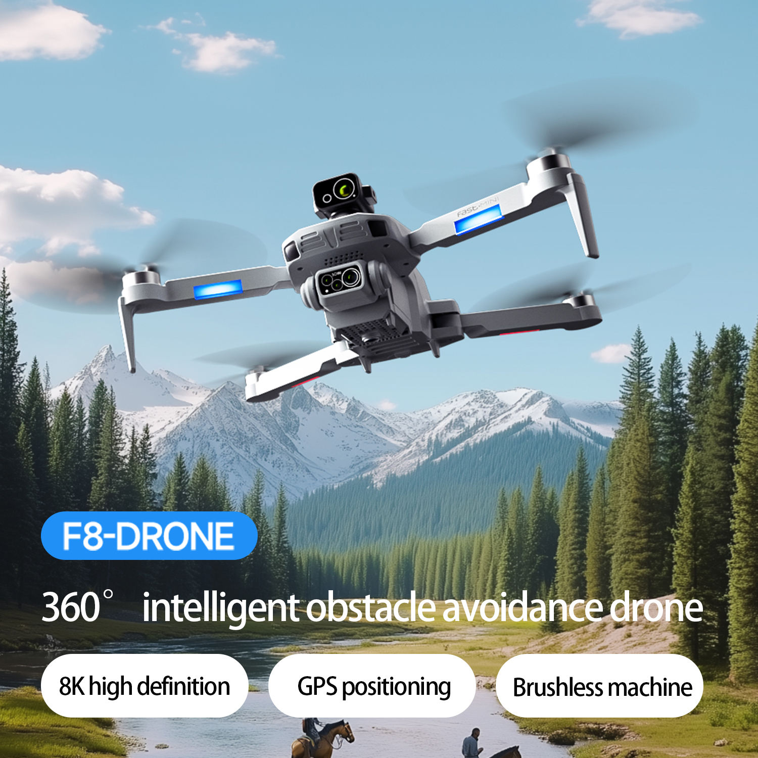 F8 MAX GPS Drone Professionale - Drone Camera Professional recensione e prezzo