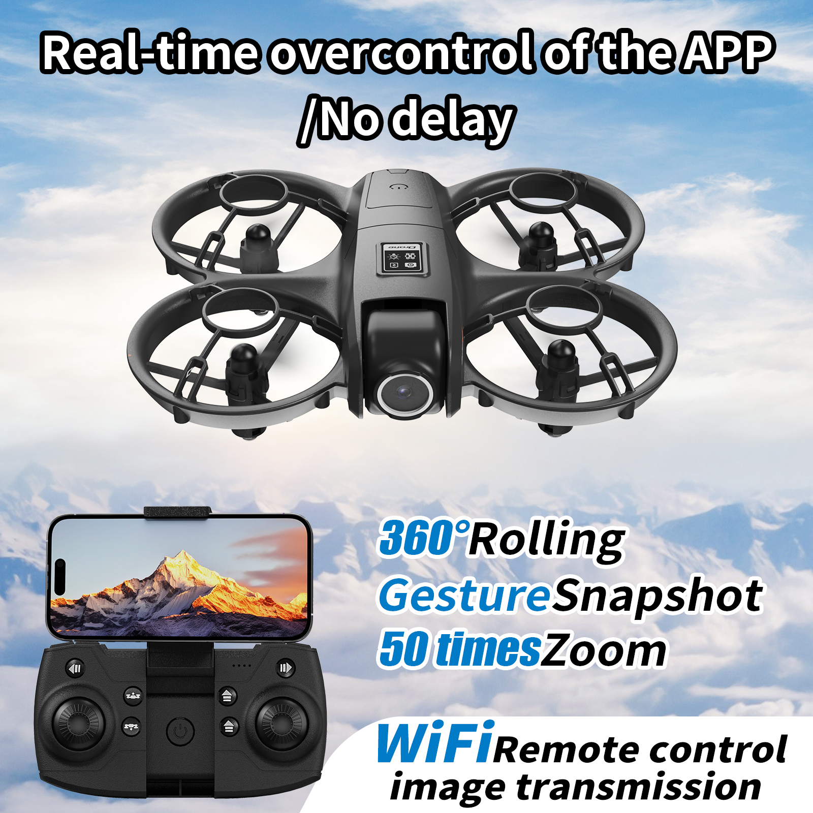 Nuovo Drone RC YL3 con Doppia  - Drone Camera Wide Angle recensione e prezzo