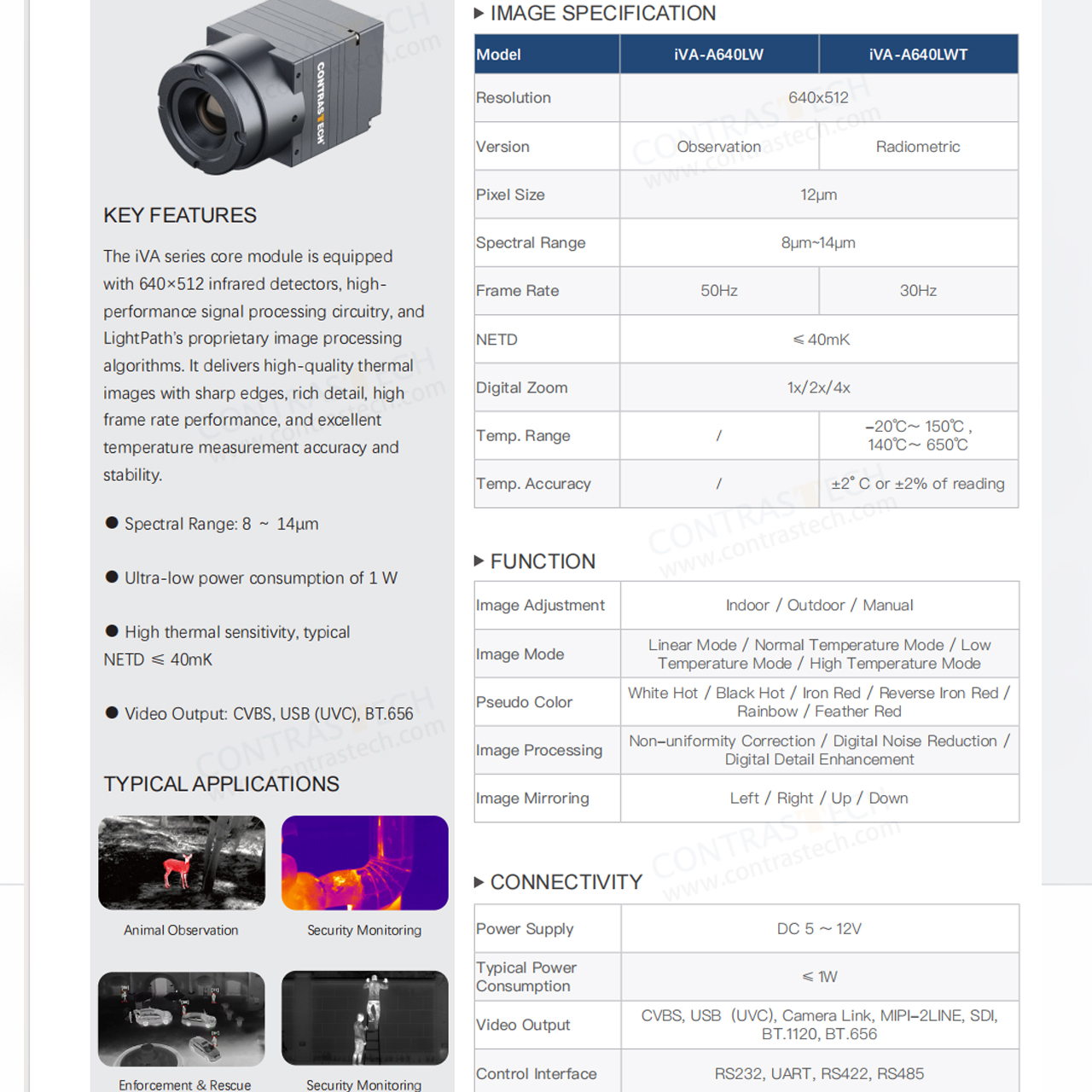 Modulo di Imaging Termico LWIR - Drone Camera Thermal recensione e prezzo