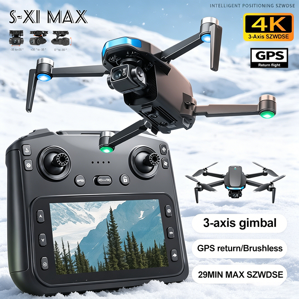 Nuovo Drone S-X1 MAX GPS 8K Pr - Drone Camera Professional recensione e prezzo