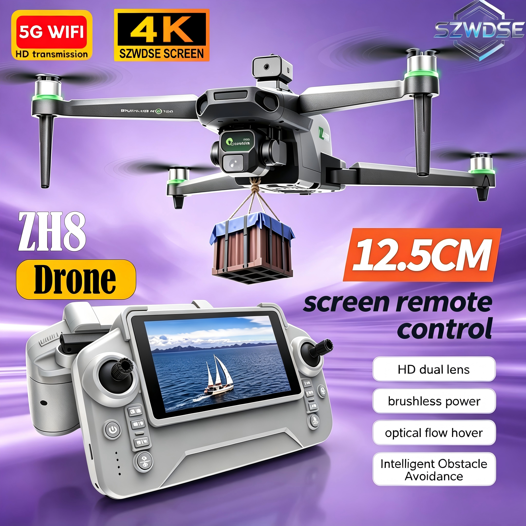 Nuovo Drone ZH8 2026 con Fotoc - Drone Camera Night Vision recensione e prezzo