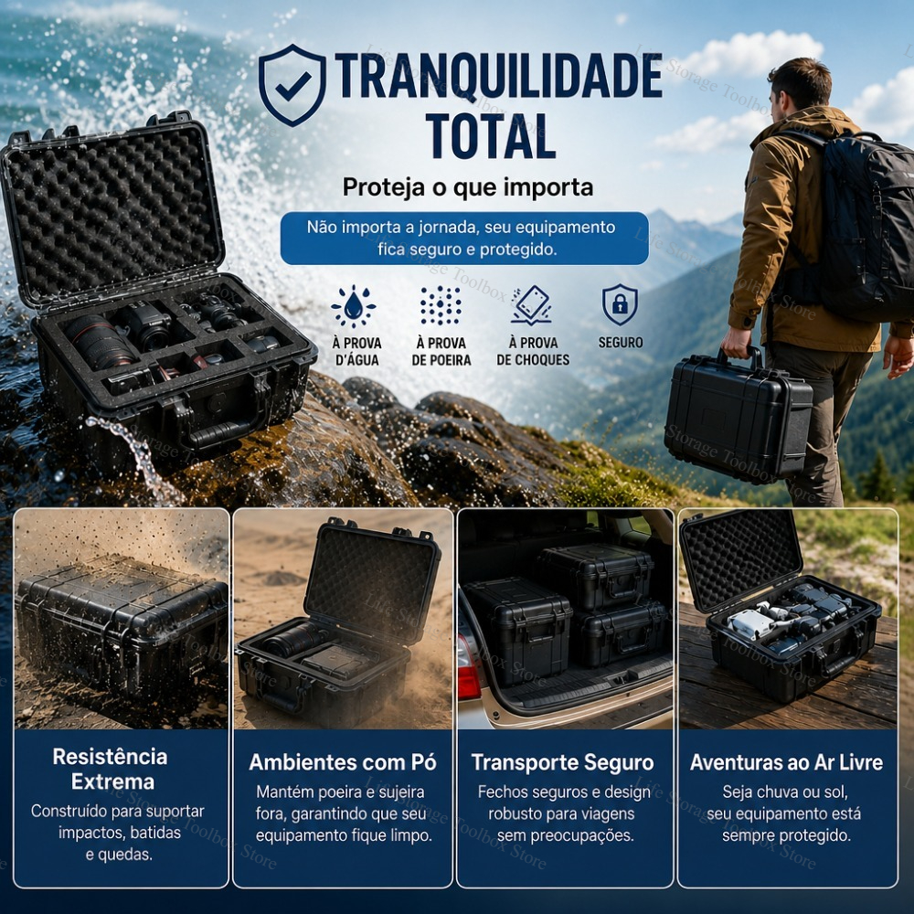 Valigetta Rigida 250mm Imperme - Drone Camera Waterproof recensione e prezzo