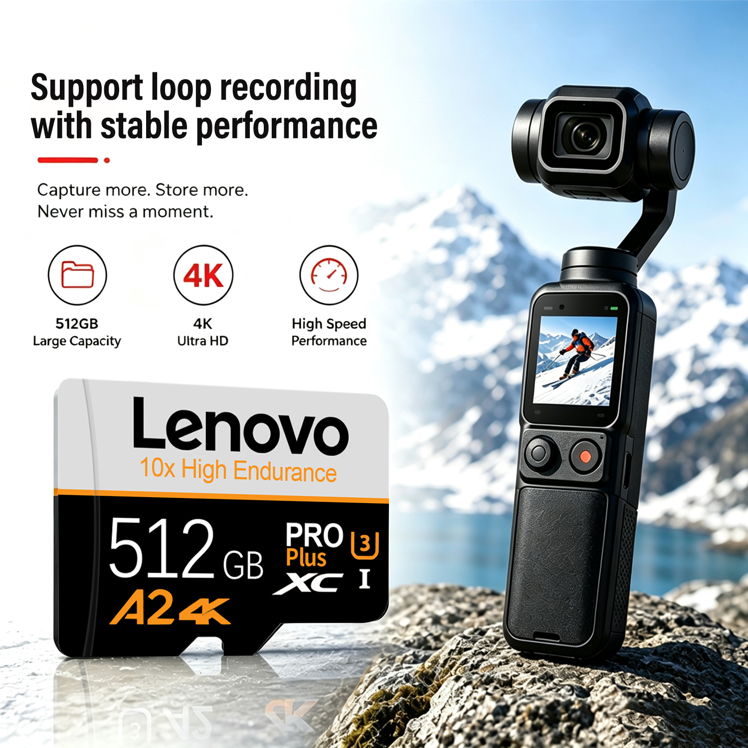 Scheda di memoria Lenovo Extre - Drone Camera Waterproof recensione e prezzo